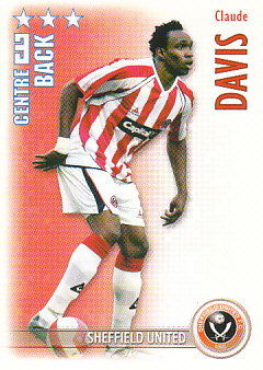 Claude Davis Sheffield United 2006/07 Shoot Out #273